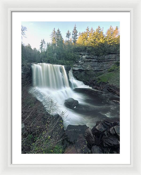 Blackwater Falls, West Virginia - Framed Print