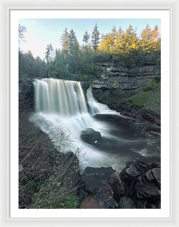 Blackwater Falls, West Virginia - Framed Print