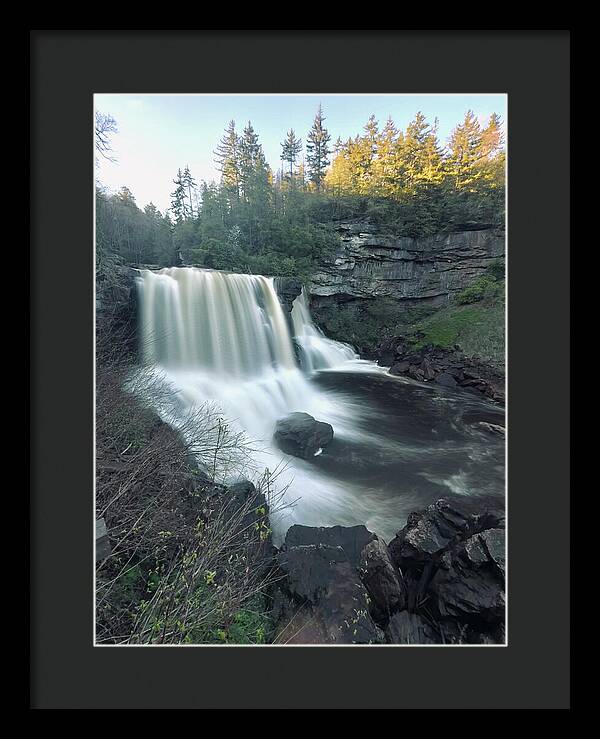 Blackwater Falls, West Virginia - Framed Print