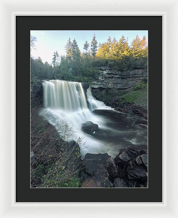 Blackwater Falls, West Virginia - Framed Print