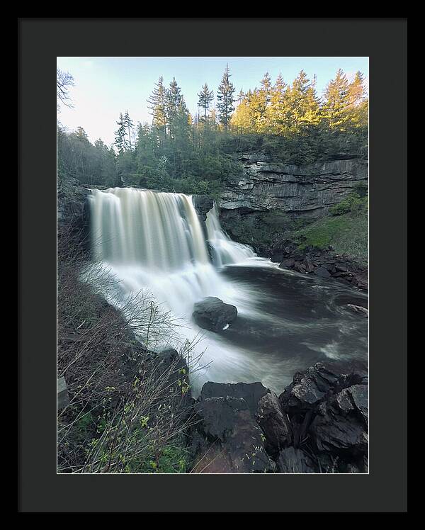 Blackwater Falls, West Virginia - Framed Print