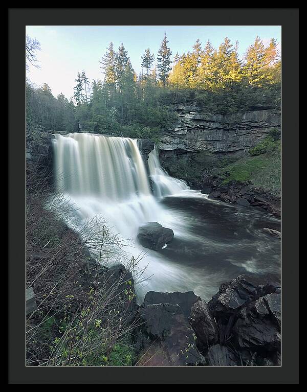 Blackwater Falls, West Virginia - Framed Print