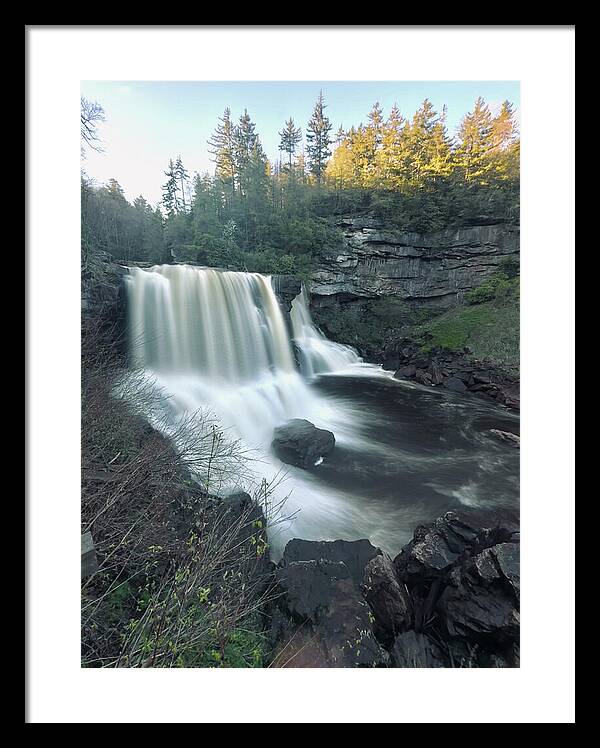 Blackwater Falls, West Virginia - Framed Print