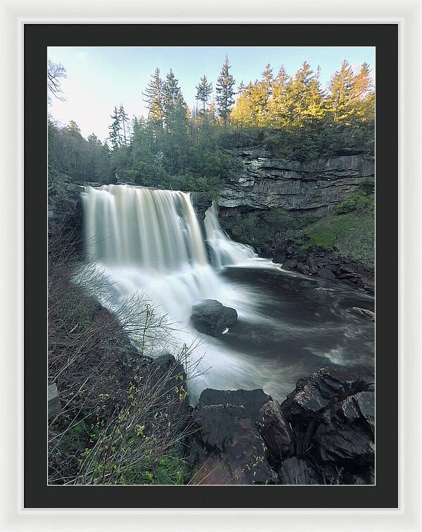 Blackwater Falls, West Virginia - Framed Print