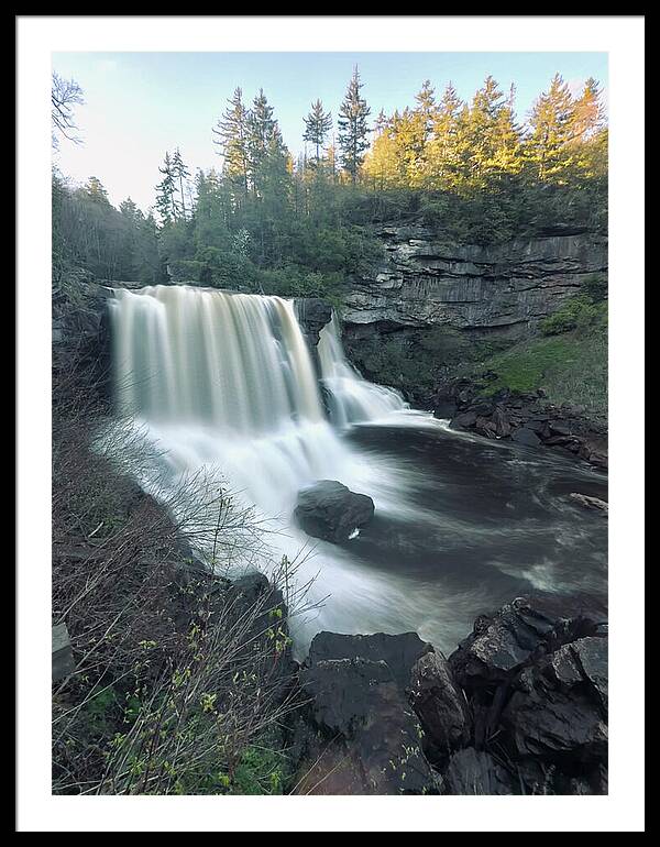 Blackwater Falls, West Virginia - Framed Print
