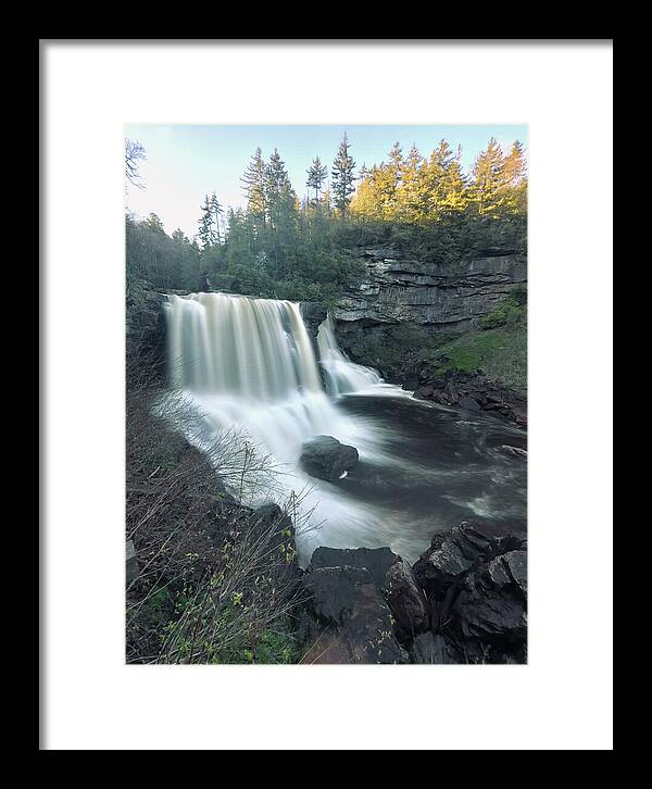 Blackwater Falls, West Virginia - Framed Print