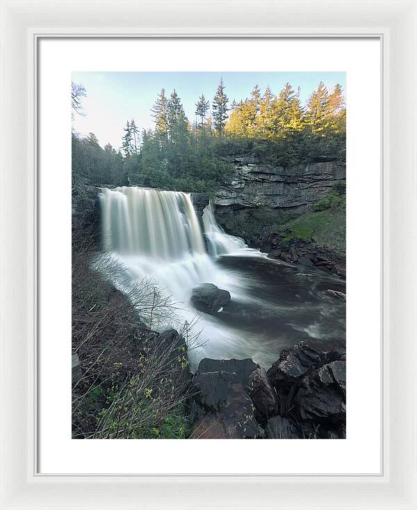 Blackwater Falls, West Virginia - Framed Print