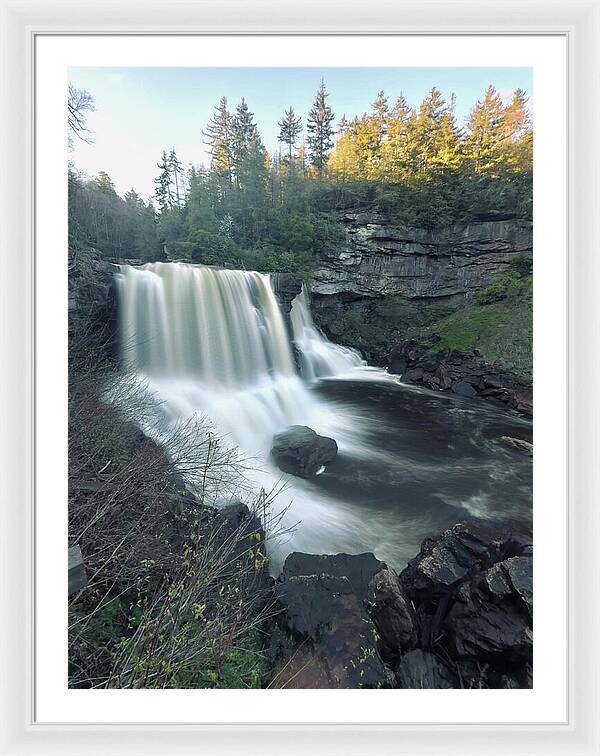 Blackwater Falls, West Virginia - Framed Print
