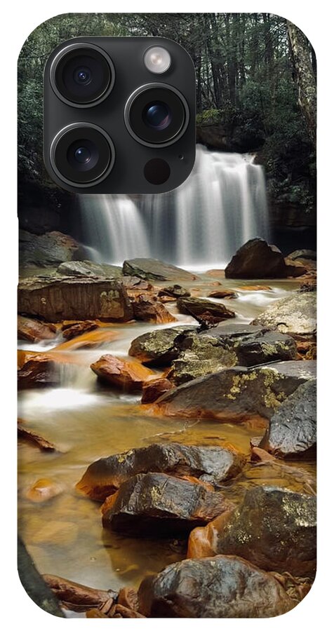 Pringle Run Falls - West Virginia - Phone Case