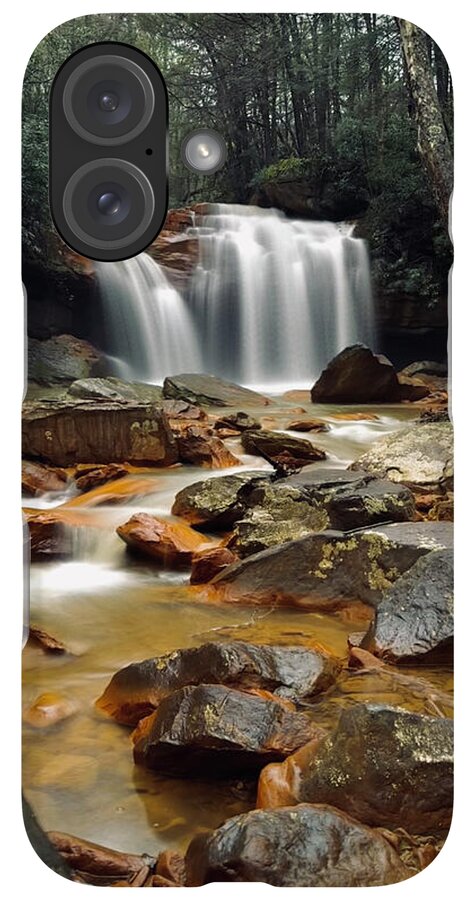 Pringle Run Falls - West Virginia - Phone Case