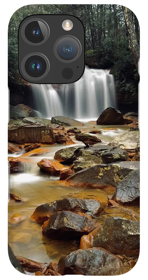 Pringle Run Falls - West Virginia - Phone Case