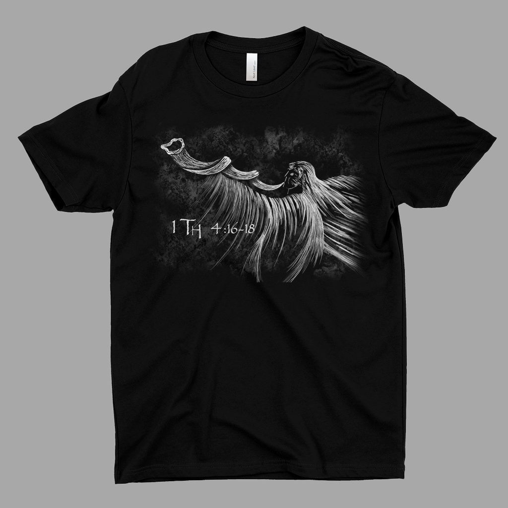 Angel Blowing Shofar | Unisex Tee