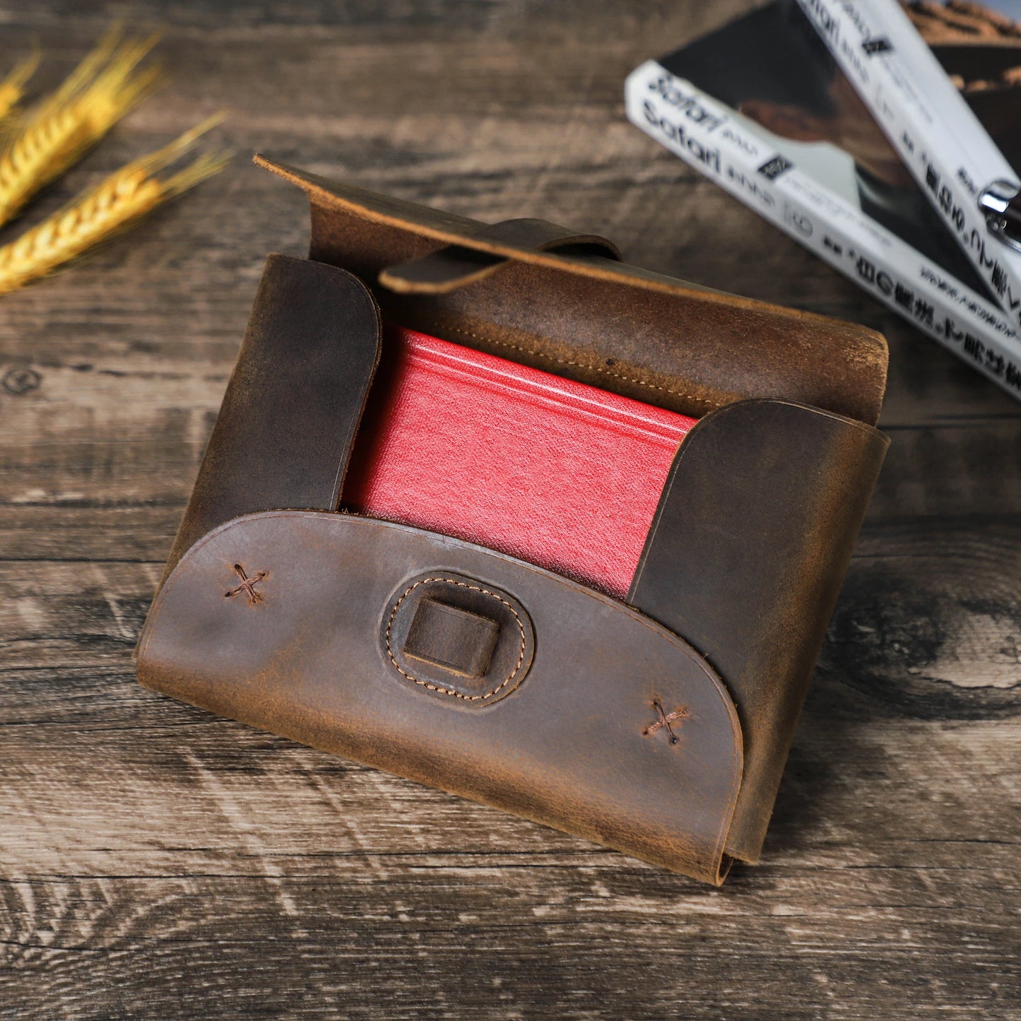 Genuine Leather Bible Cover | Handmade Leather