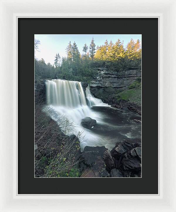Blackwater Falls, West Virginia - Framed Print