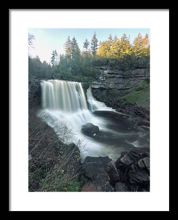 Blackwater Falls, West Virginia - Framed Print