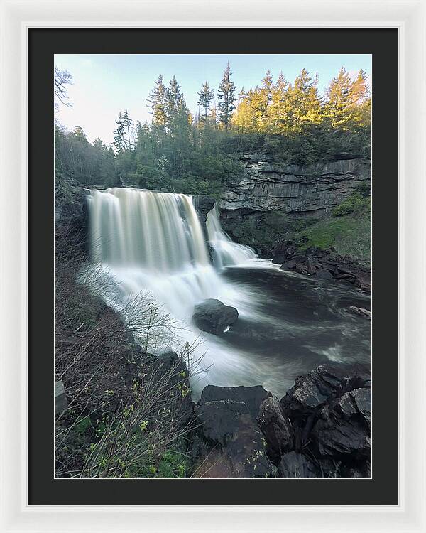 Blackwater Falls, West Virginia - Framed Print