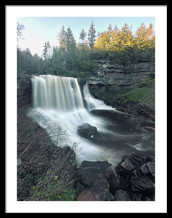 Blackwater Falls, West Virginia - Framed Print