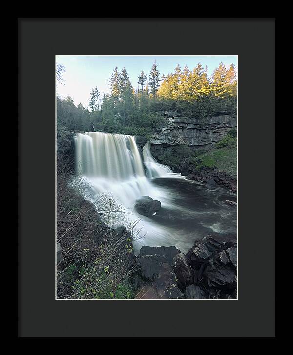 Blackwater Falls, West Virginia - Framed Print