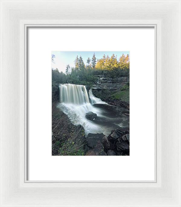 Blackwater Falls, West Virginia - Framed Print