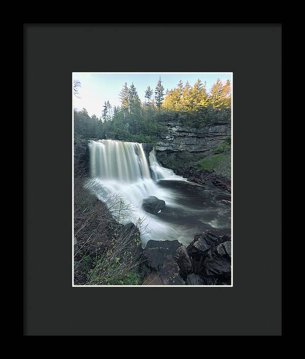 Blackwater Falls, West Virginia - Framed Print
