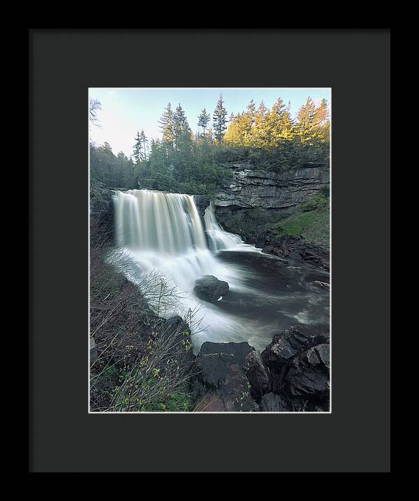 Blackwater Falls, West Virginia - Framed Print