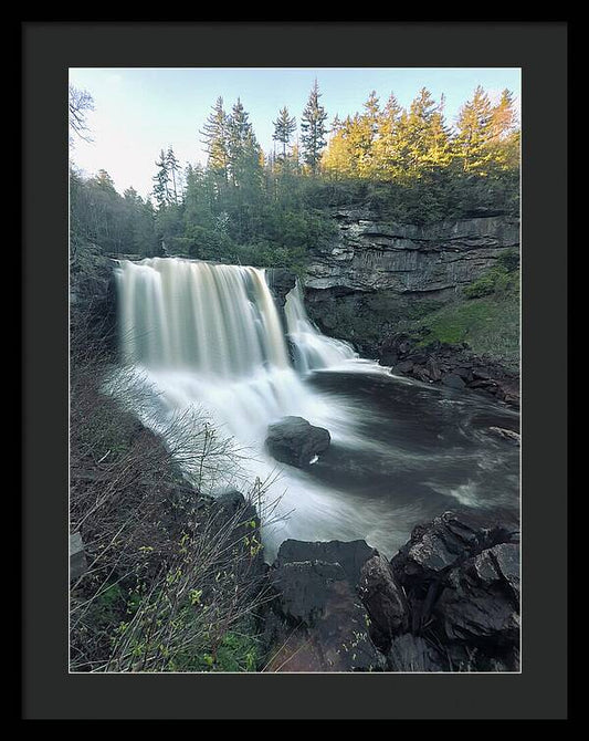 Blackwater Falls, West Virginia - Framed Print