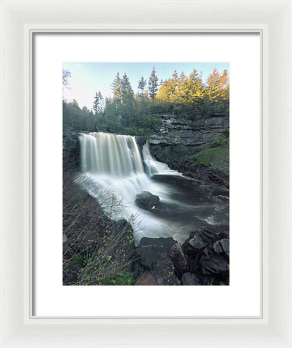 Blackwater Falls, West Virginia - Framed Print
