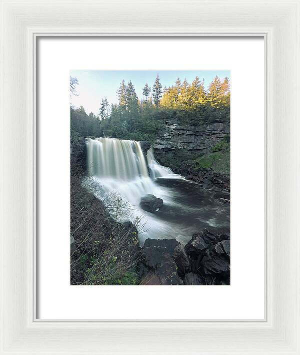 Blackwater Falls, West Virginia - Framed Print