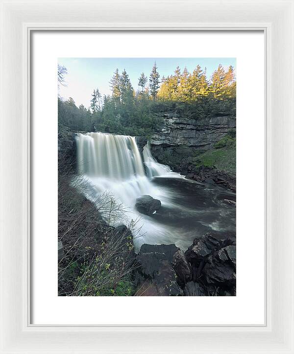 Blackwater Falls, West Virginia - Framed Print