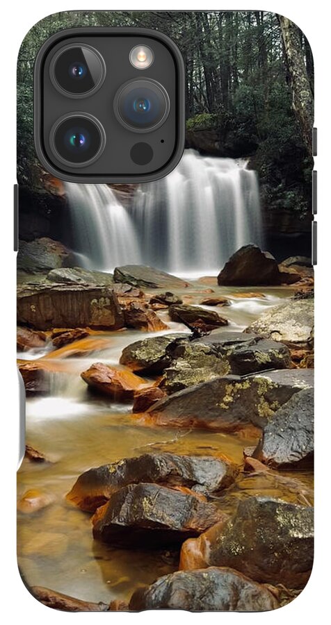 Pringle Run Falls - West Virginia - Phone Case