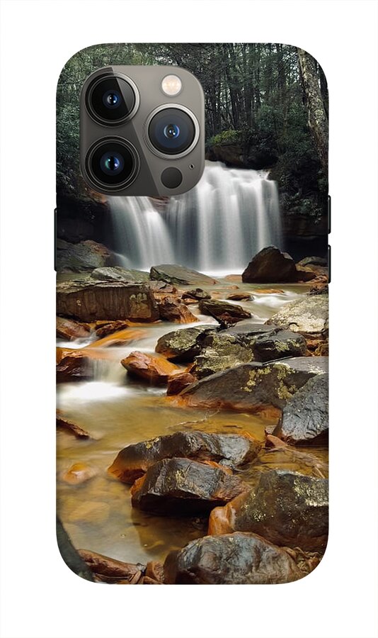 Pringle Run Falls - West Virginia - Phone Case