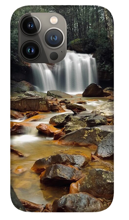 Pringle Run Falls - West Virginia - Phone Case