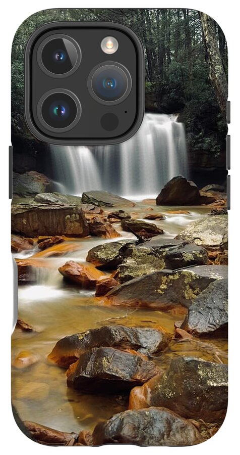 Pringle Run Falls - West Virginia - Phone Case