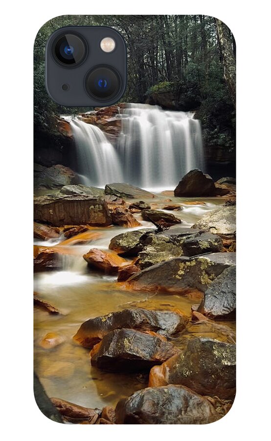 Pringle Run Falls - West Virginia - Phone Case