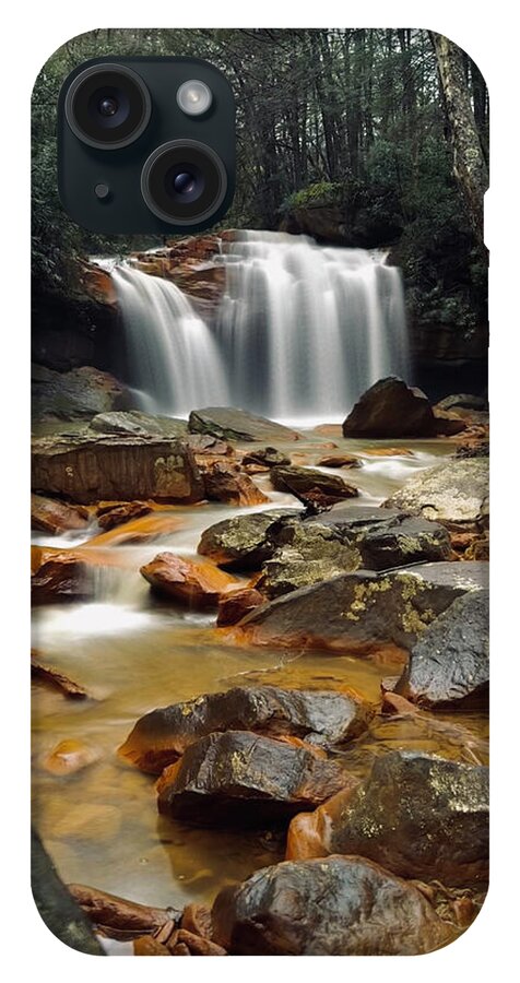 Pringle Run Falls - West Virginia - Phone Case