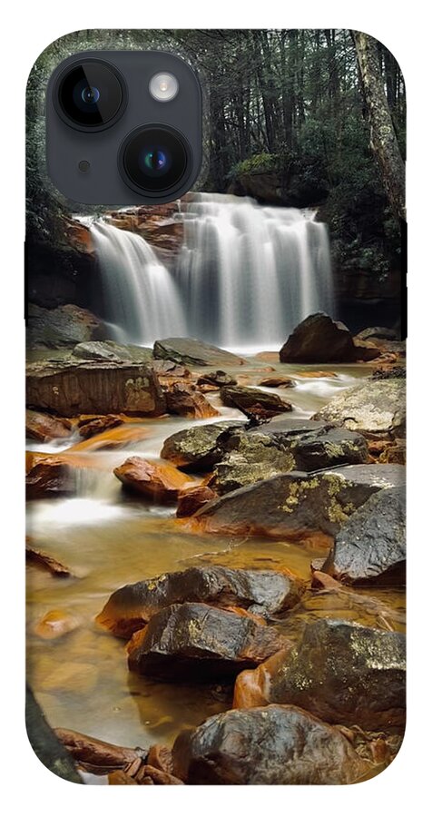 Pringle Run Falls - West Virginia - Phone Case