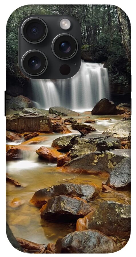 Pringle Run Falls - West Virginia - Phone Case