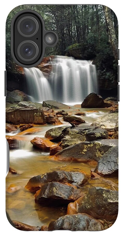Pringle Run Falls - West Virginia - Phone Case