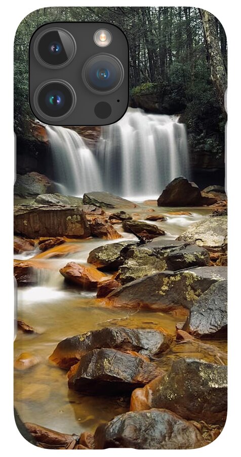 Pringle Run Falls - West Virginia - Phone Case